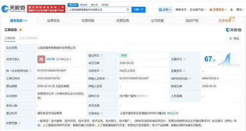 智元機(jī)器人領(lǐng)銜，覓蜂具身智能科技公司落戶(hù)上海 500萬(wàn)注冊(cè)資本撬動(dòng)AI基礎(chǔ)軟件開(kāi)發(fā)新局